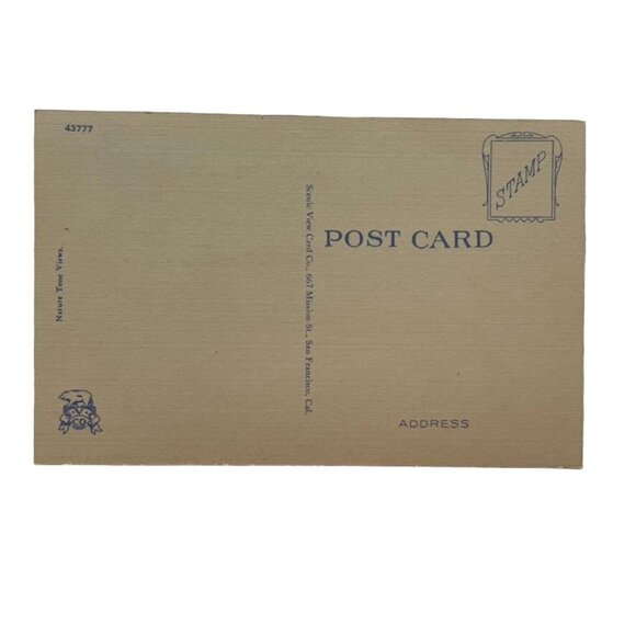 Vintage Postcard Finacial Center San Francisco California Topographical u Stand - Picture 2 of 2